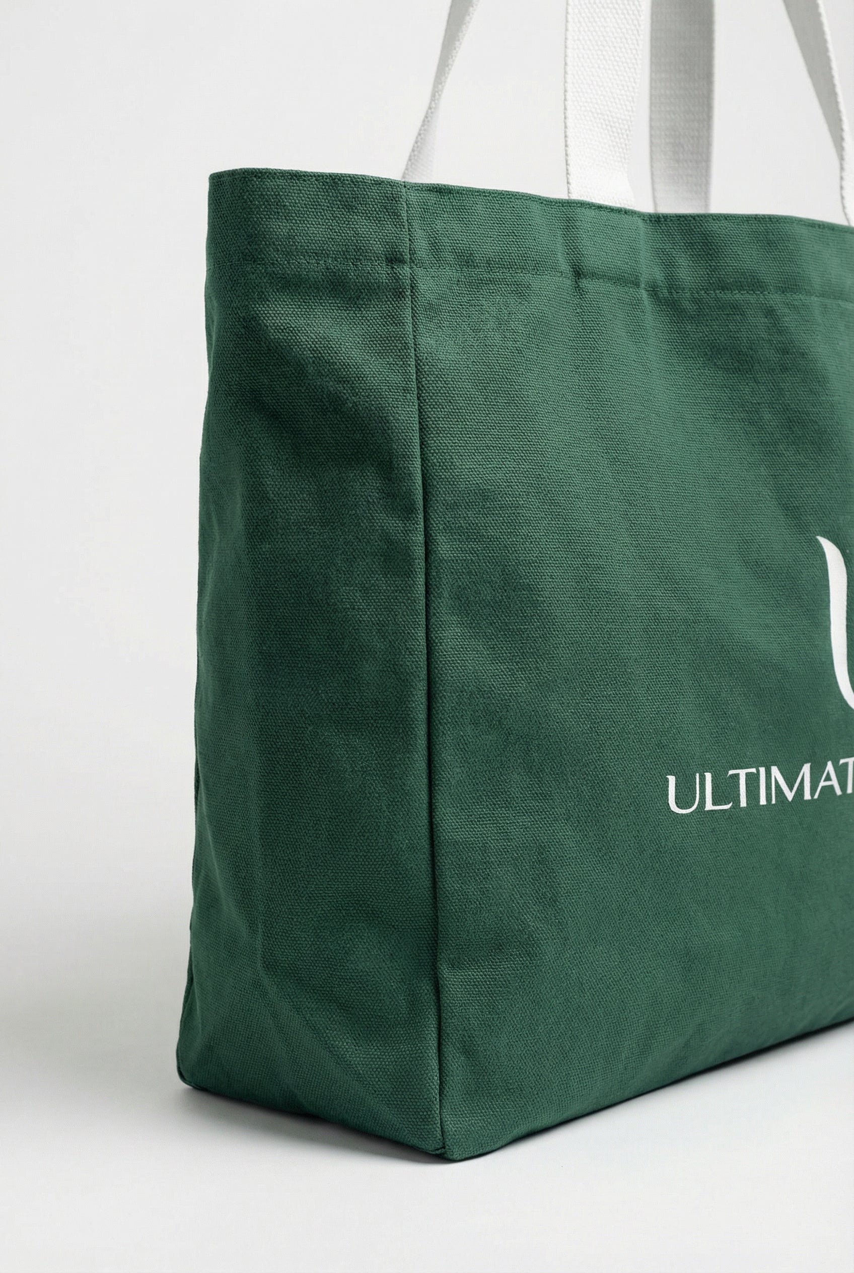 Ultimate Gainz Signature Tote Bag + 1 Pair of Socks – Forest Green