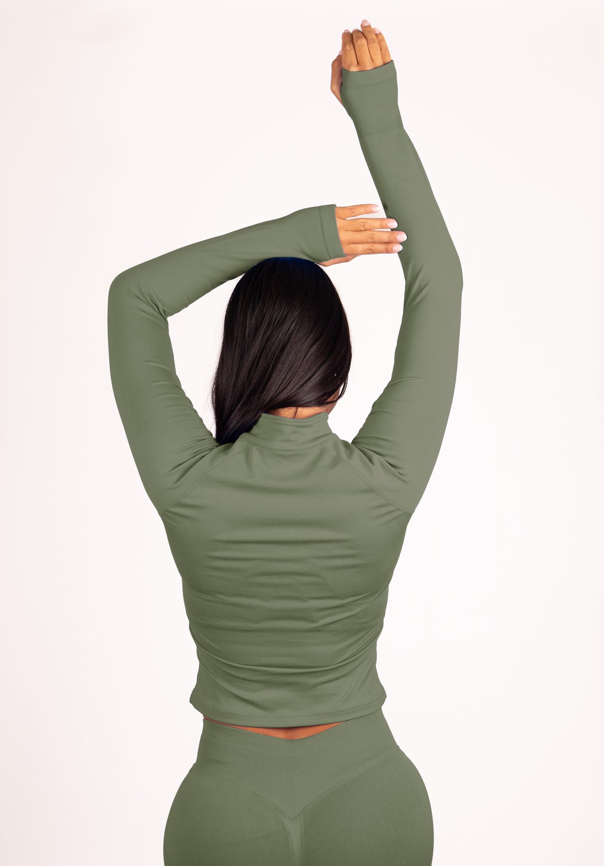 Beau Premium High Performance Scrunch Short Groen - Dames sportkleding afbeelding 14