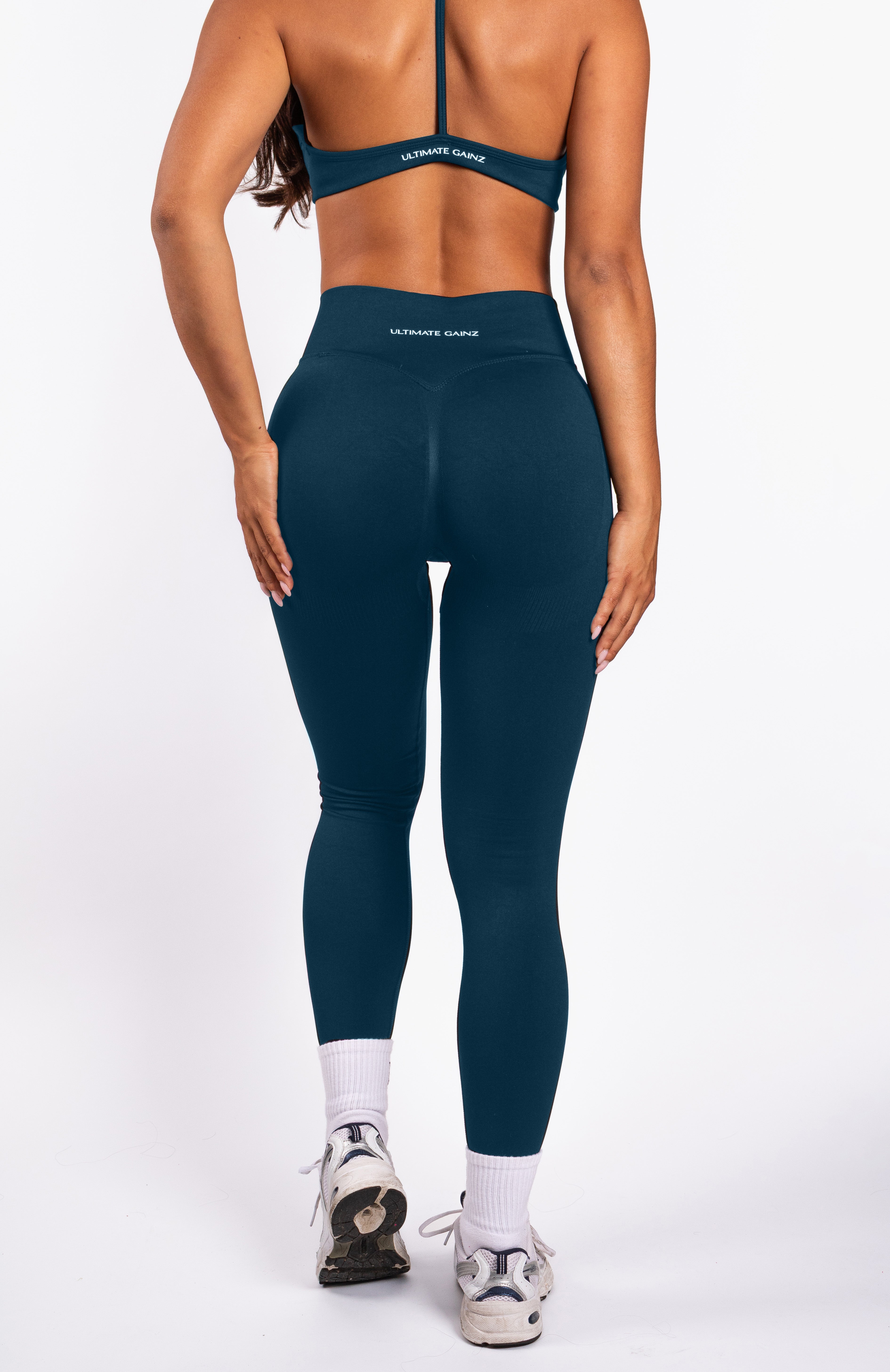 Nova | Seamless Shaping Leggings – Blue