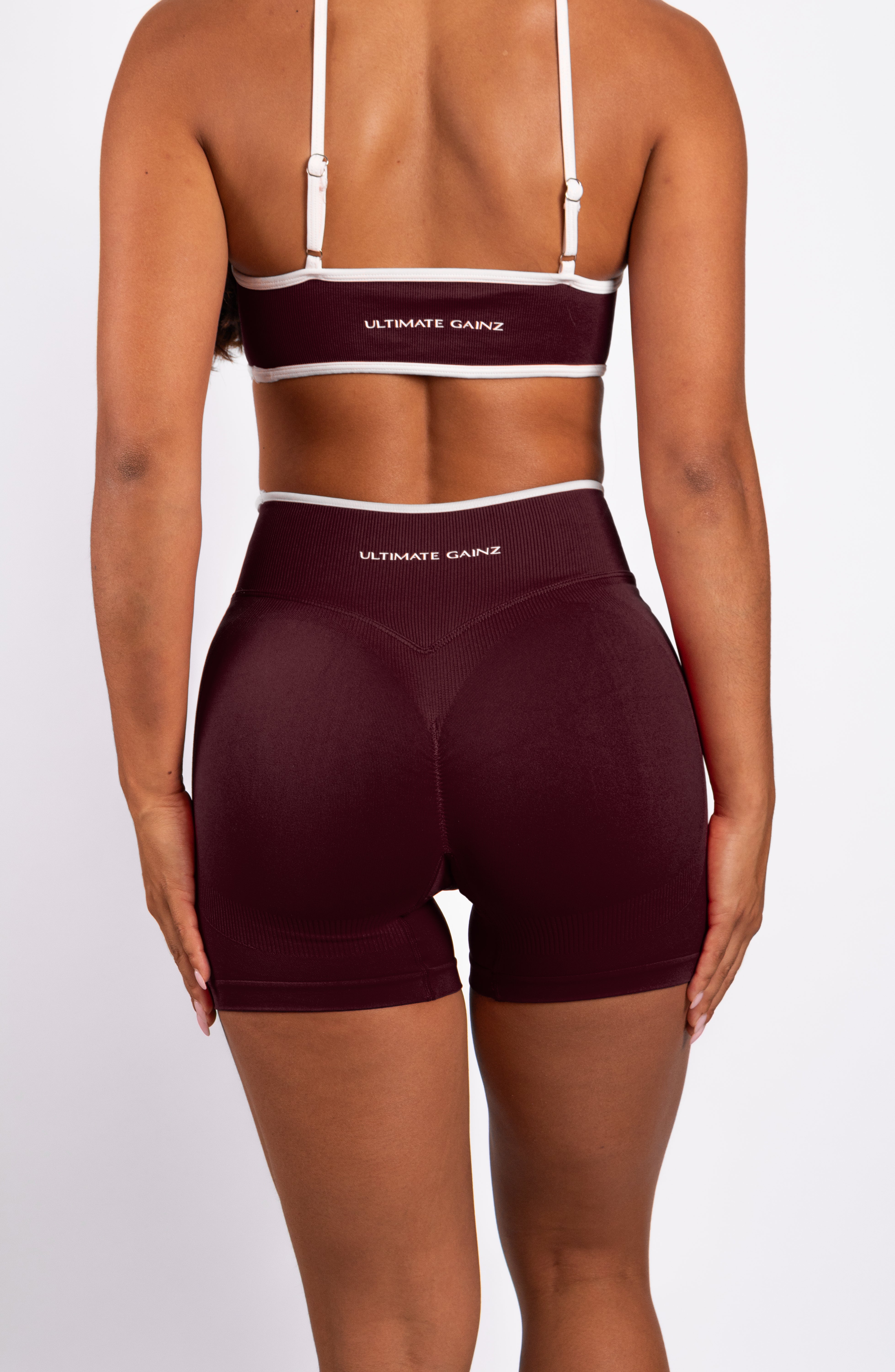 Ivy | Seamless Bra - Bordeaux
