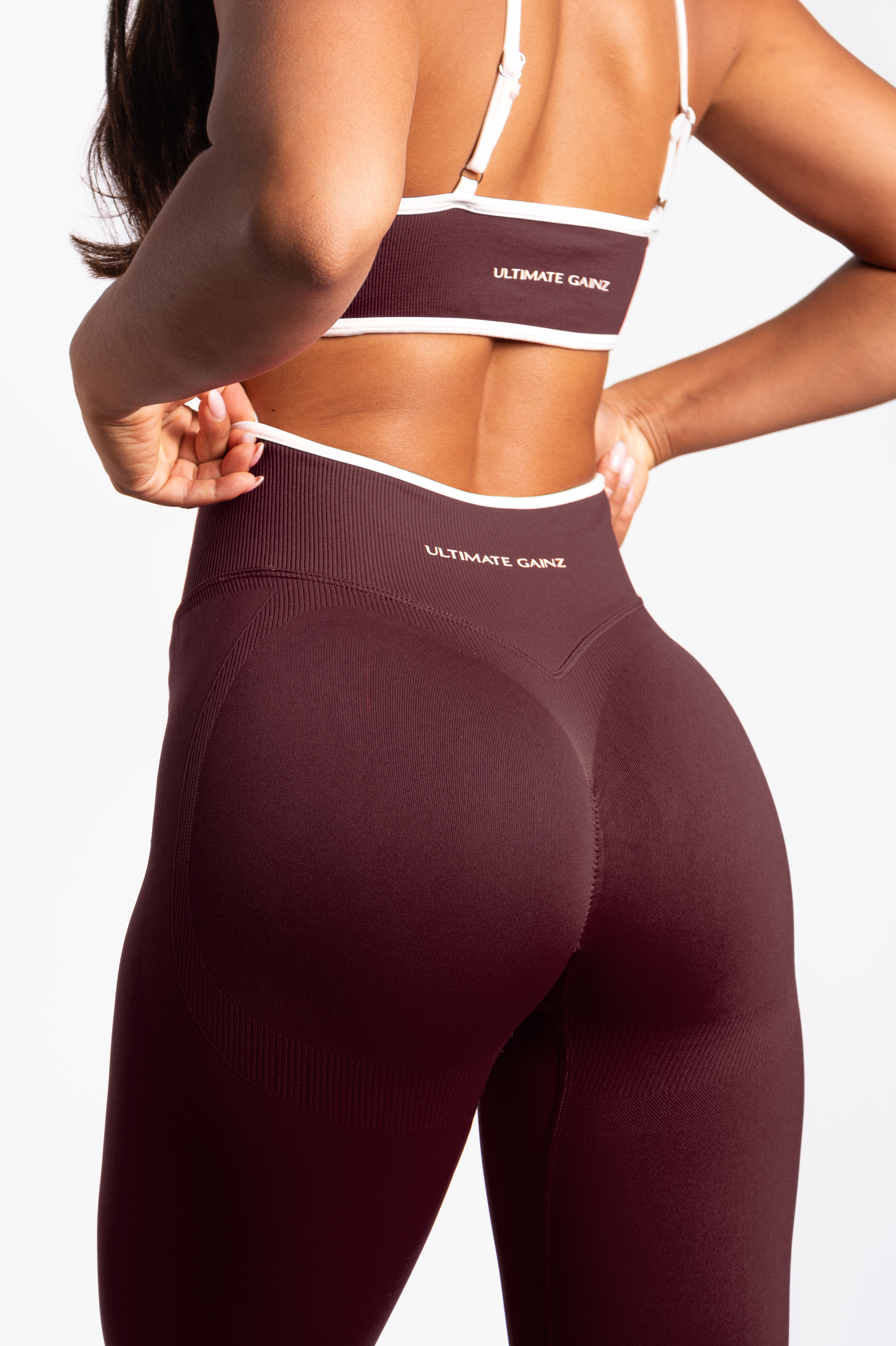 Ivy | Seamless Shape Legging - Bordeaux