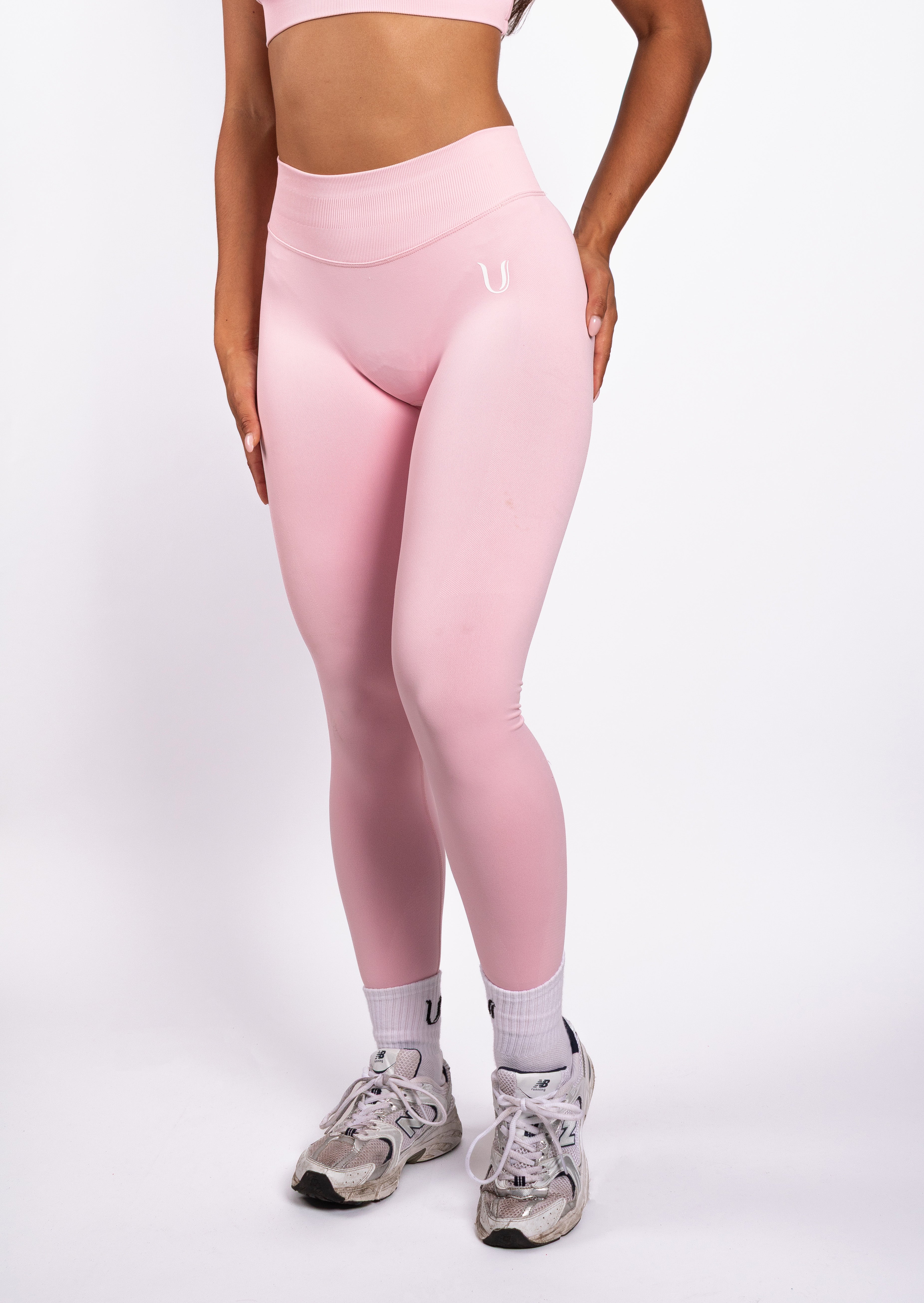 Beau | High Performance Leggings - Pink