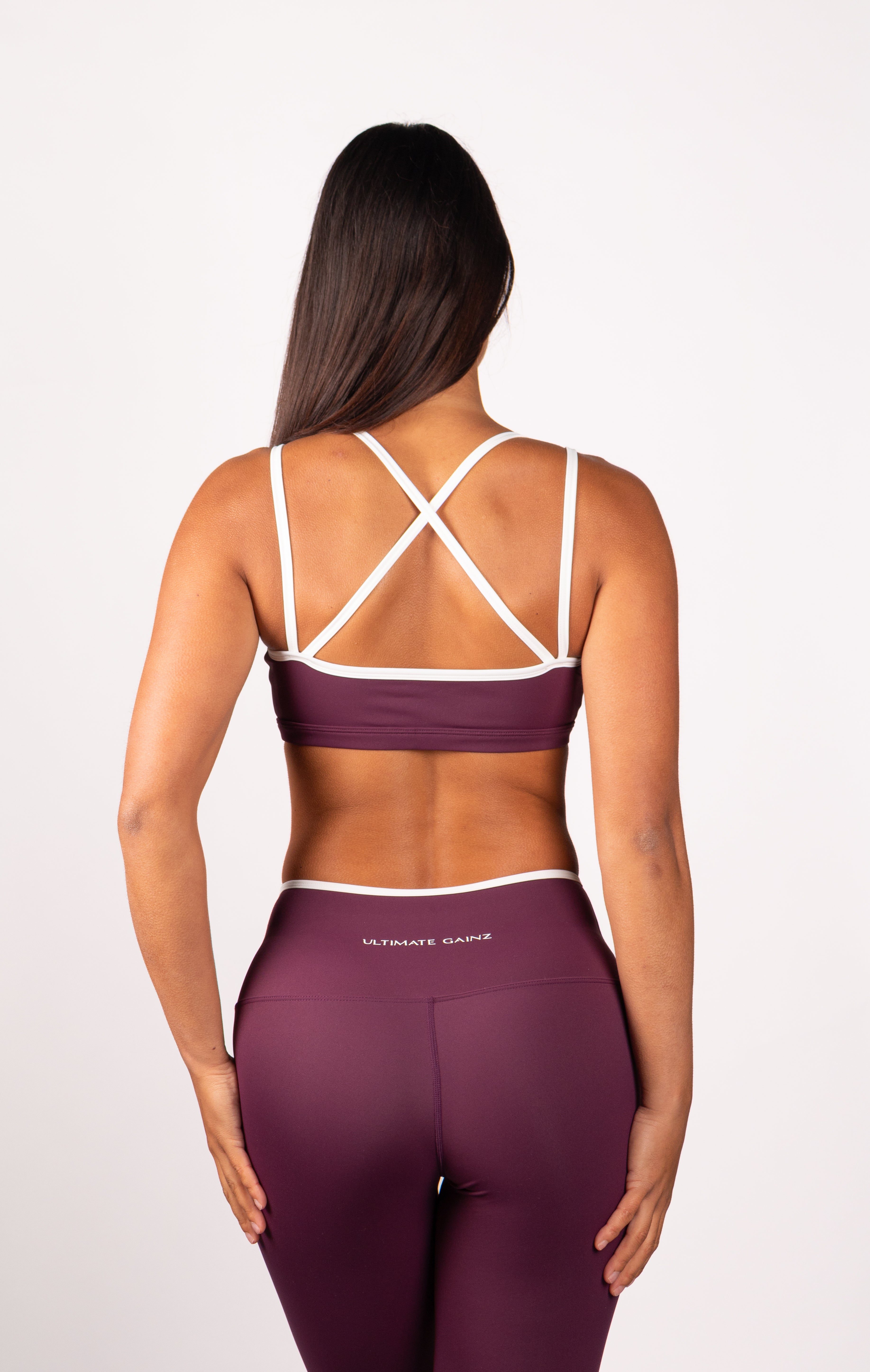 Ivy | Motion Bra – Bordeaux V2 - Ultimate Gainz