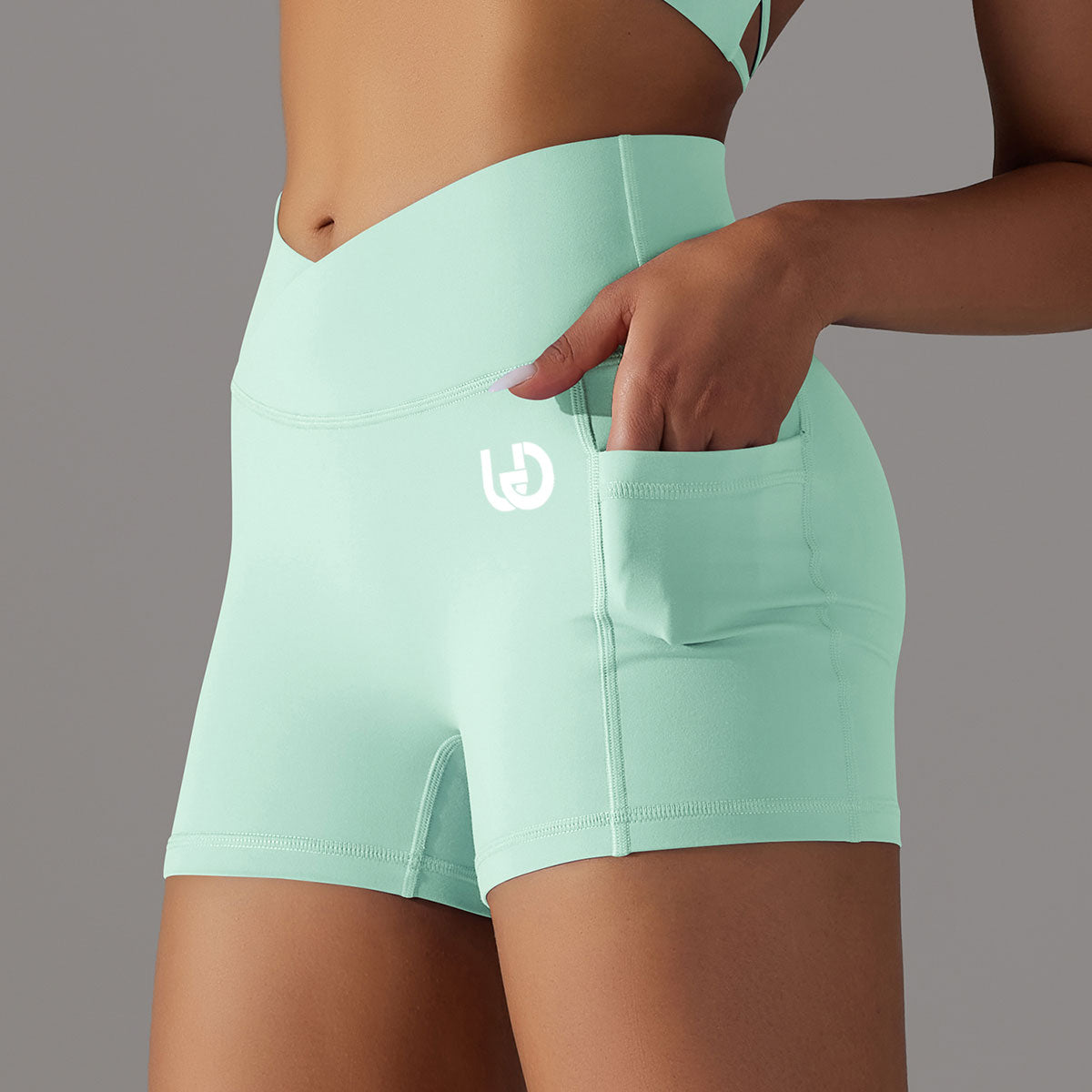 Mila | Short Set Groen - Ultimate Gainz