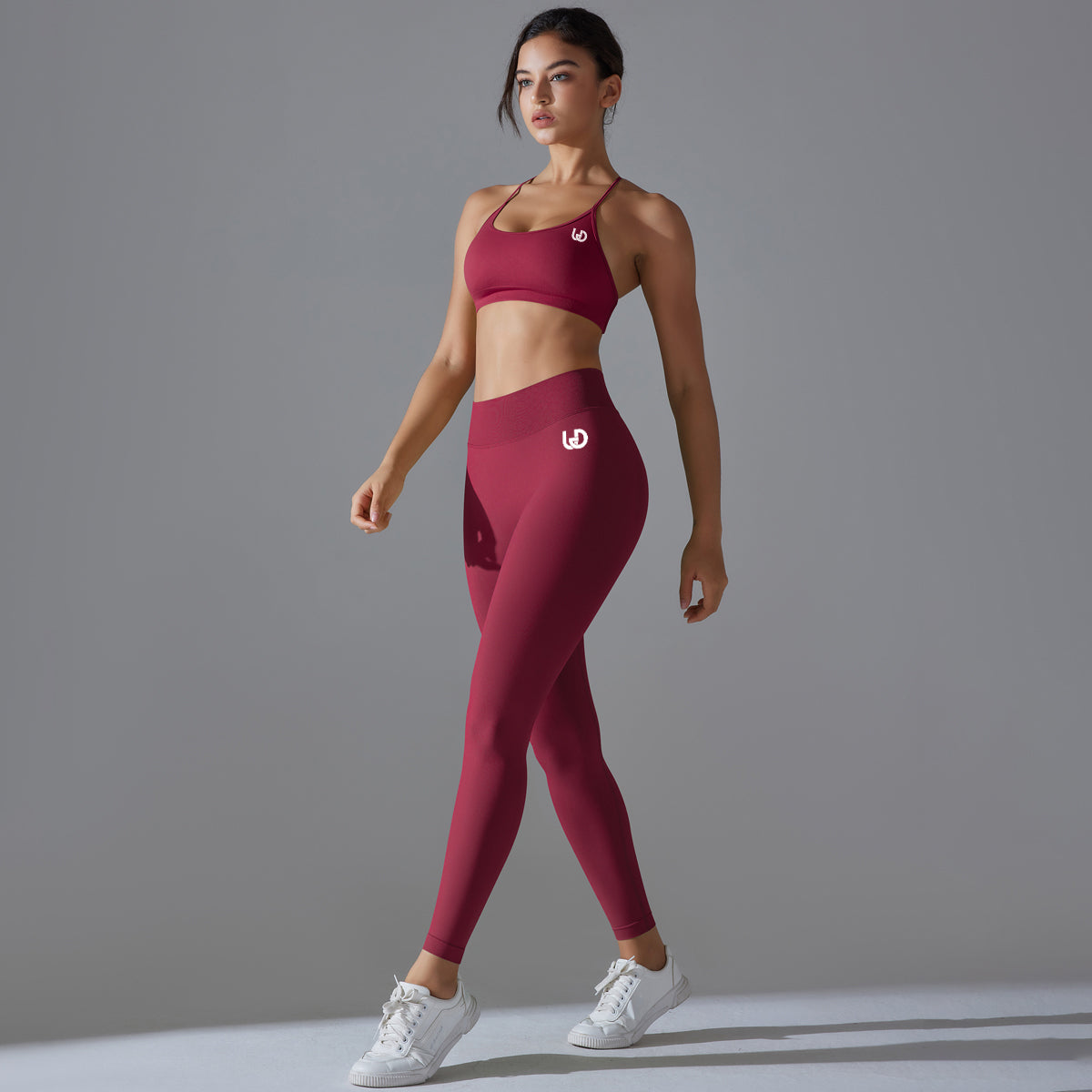 Mila V2 | Strap Sports Bra - Red