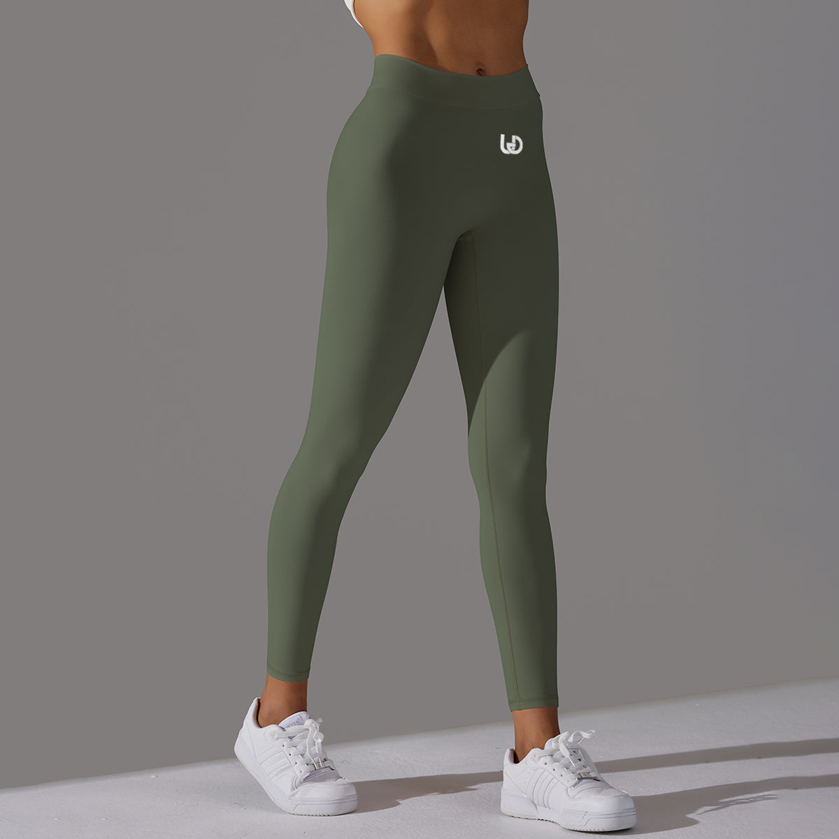 Emma | Legging Extra Scrunch - ArmyGreen