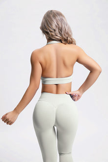 Beau | Halter Support Bra – Ivory