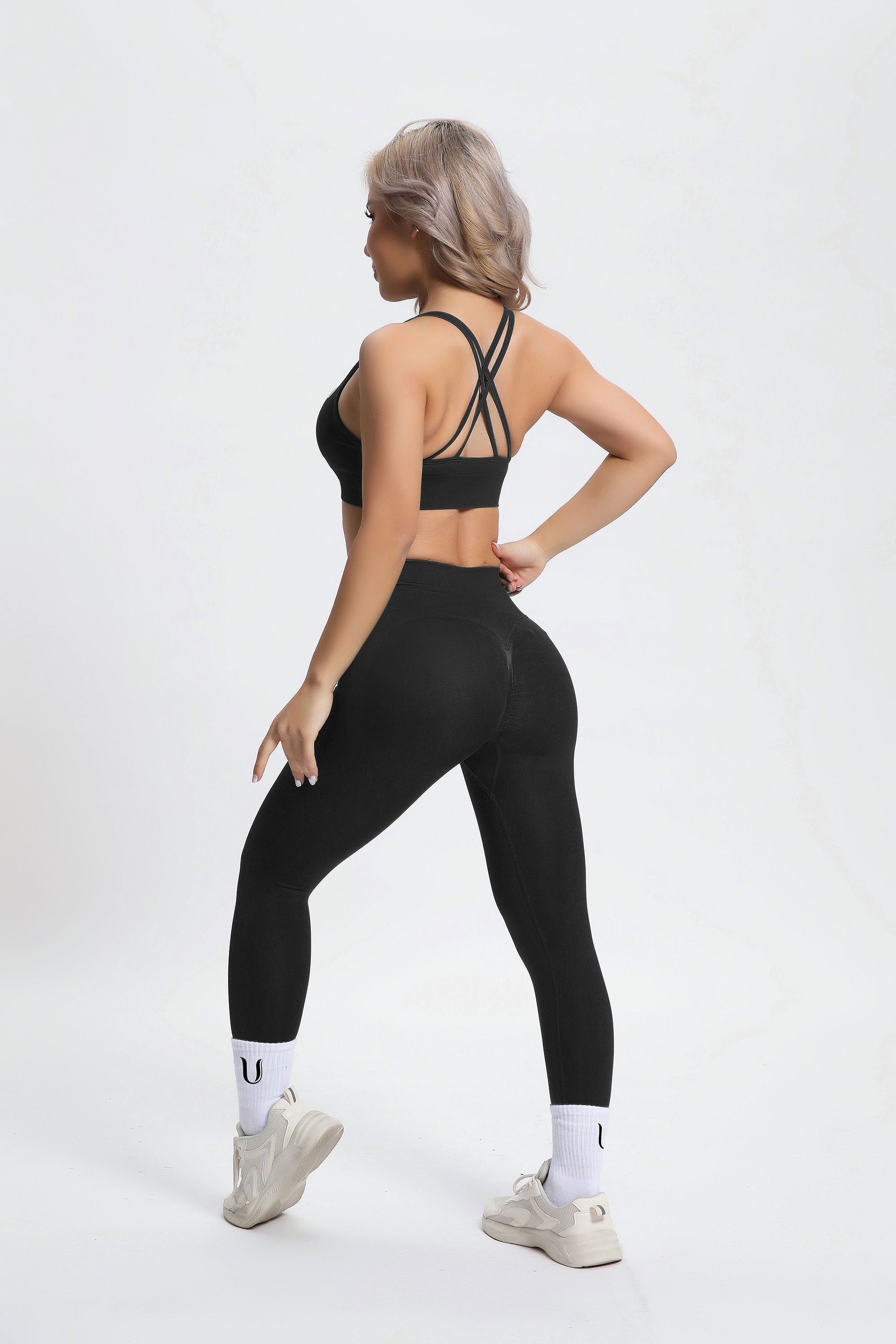 Olivia | Seamless Power Legging - Black