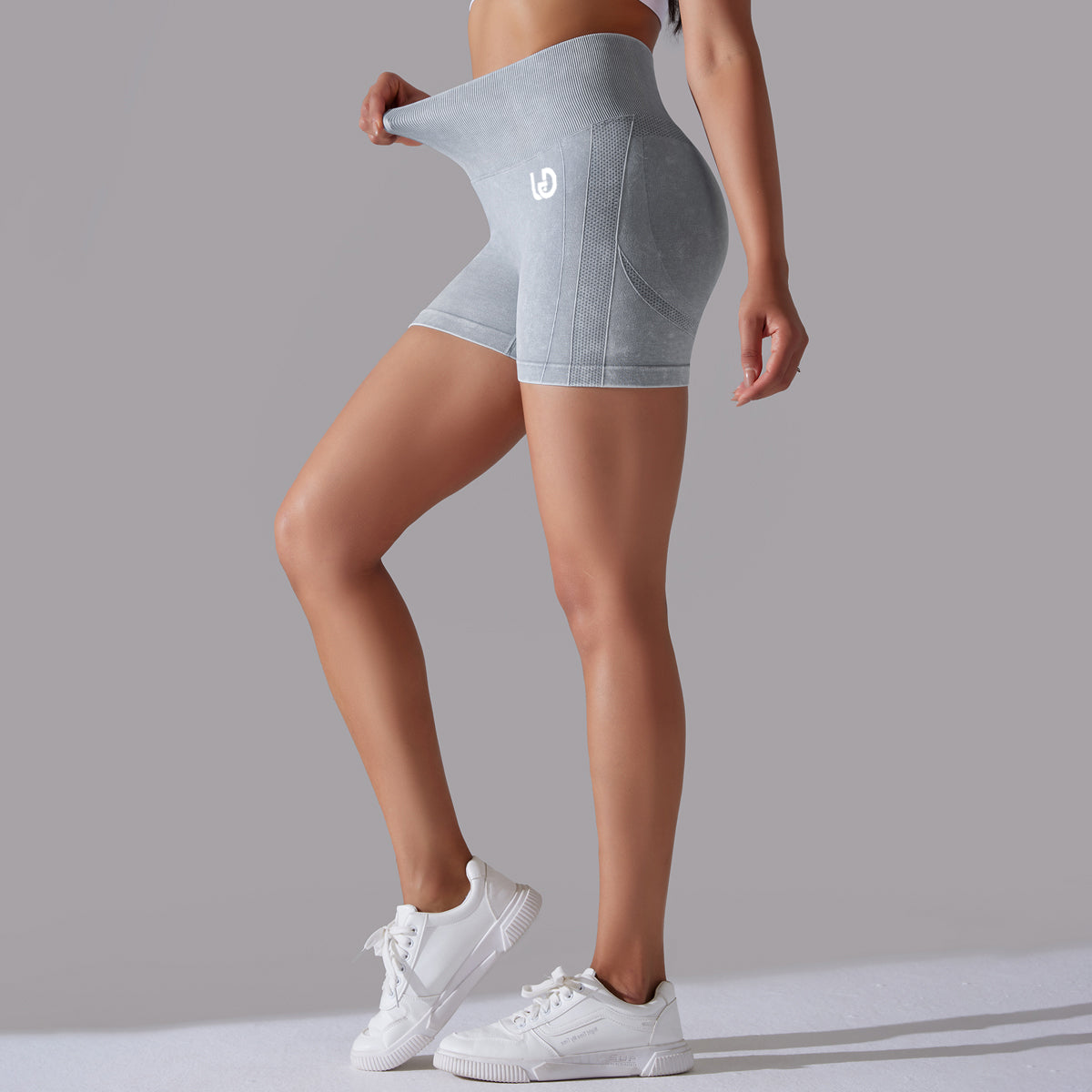 Jane | Short Scrunch - LightGray