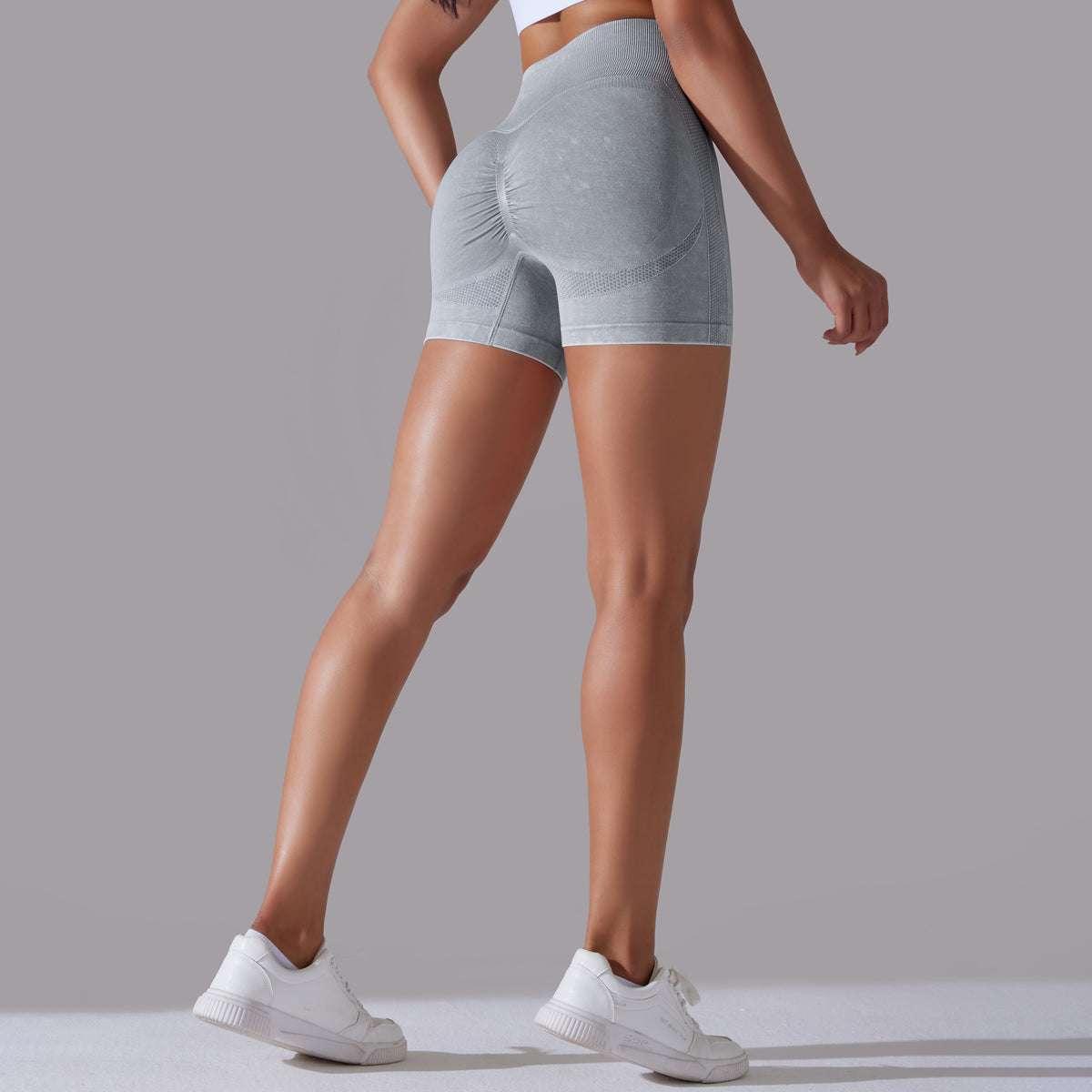 Jane | Short Scrunch - LightGray