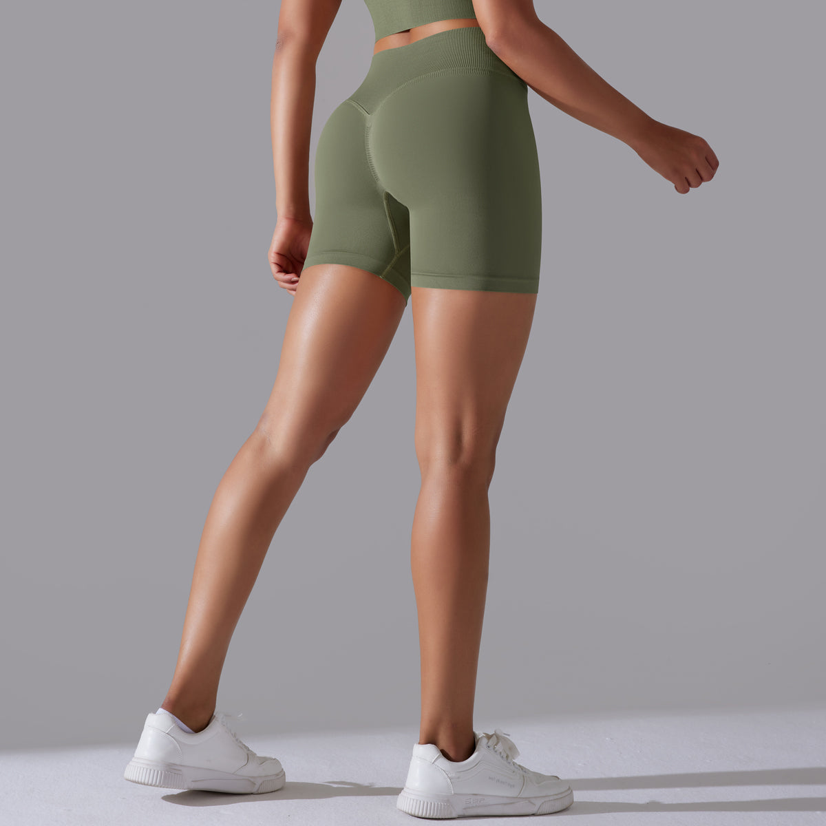 Daisy | Shorts - GreenGray