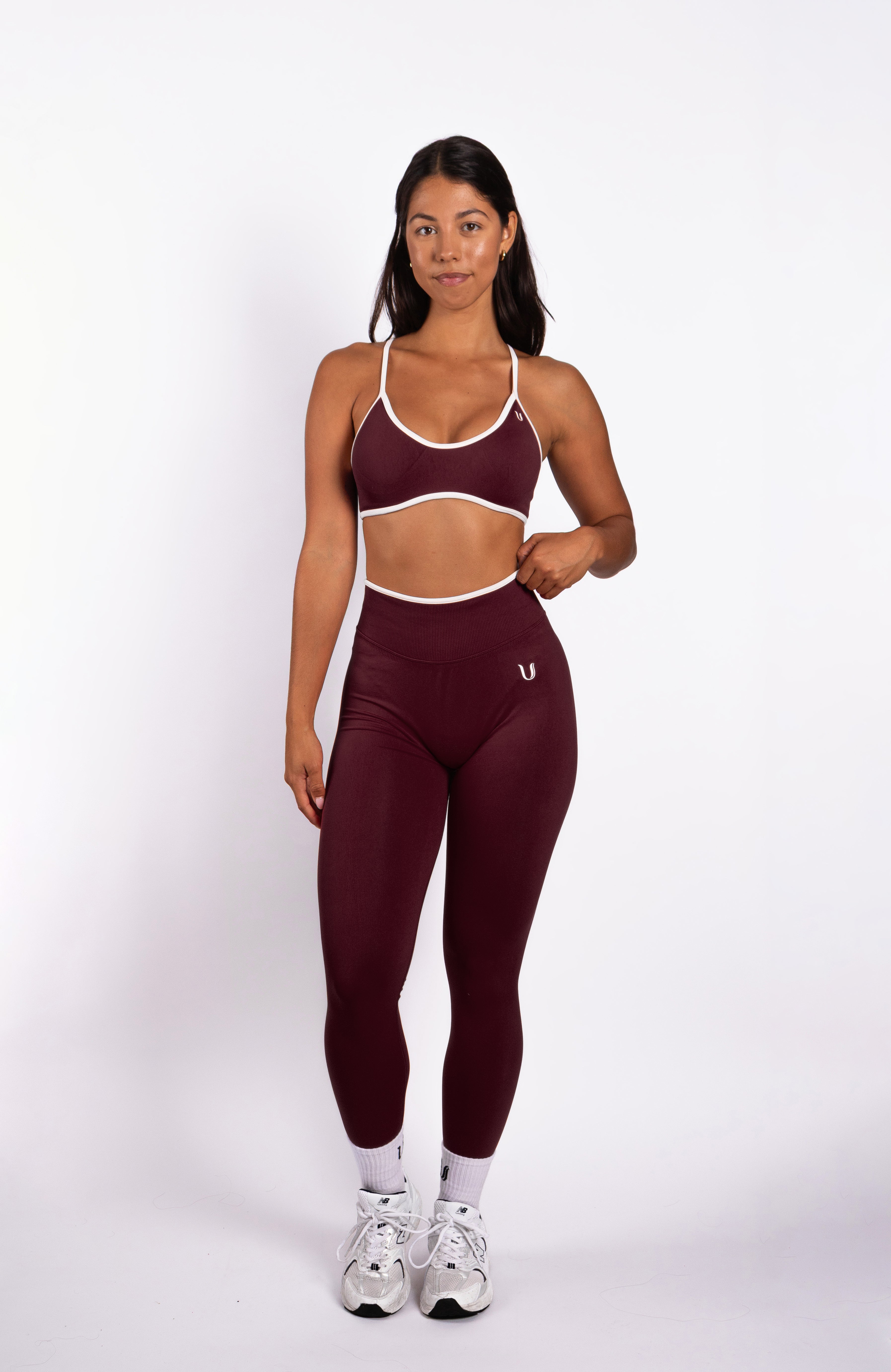 Ivy | Seamless Shape Legging - Bordeaux
