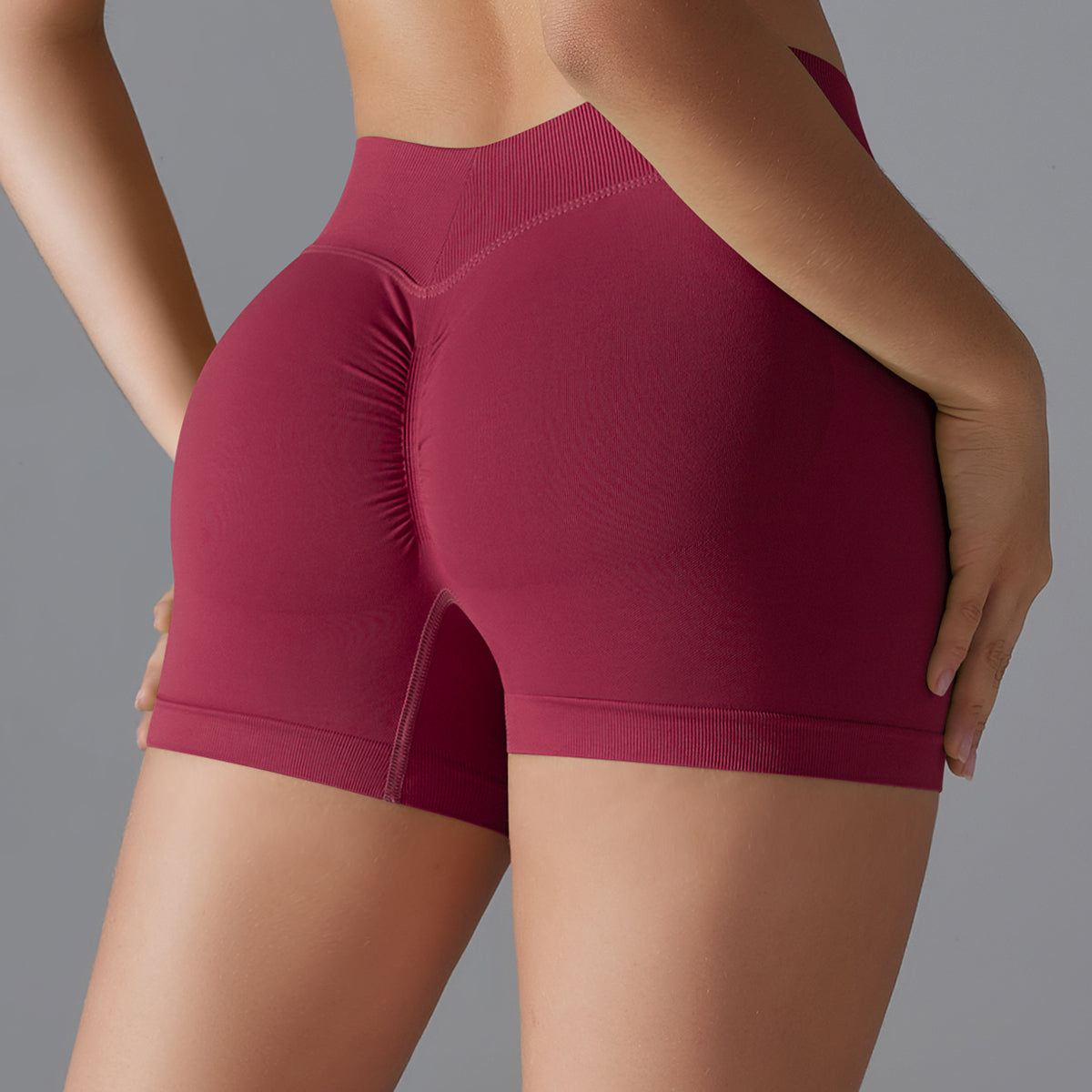 Mila V2 | Scrunch Sport Short - Red