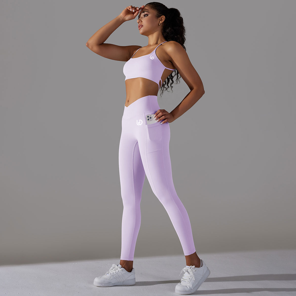 Mila | Legging-Top Set - Pink