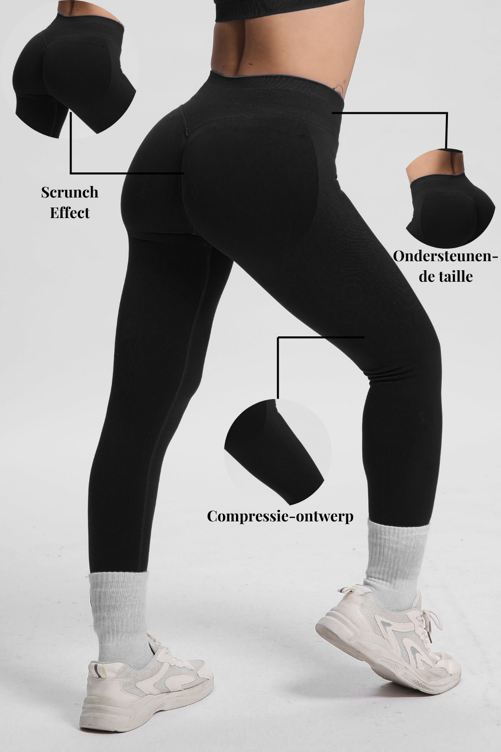 Beau | High Performance Legging - Black