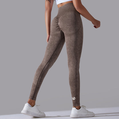 Jane | Legging Scrunch Patterns - Brown