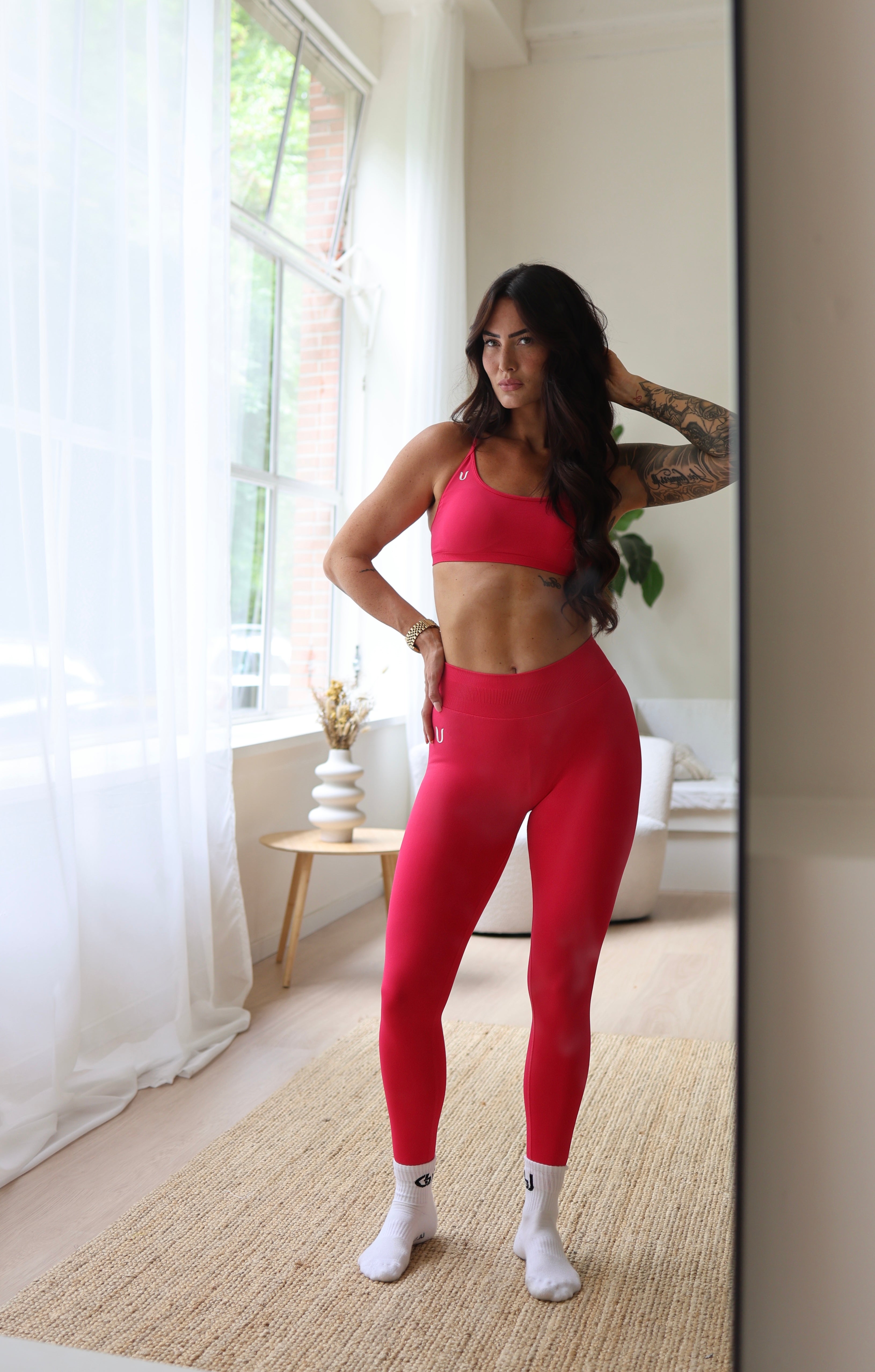 Joy | Crossback Sports Bra – Army Green