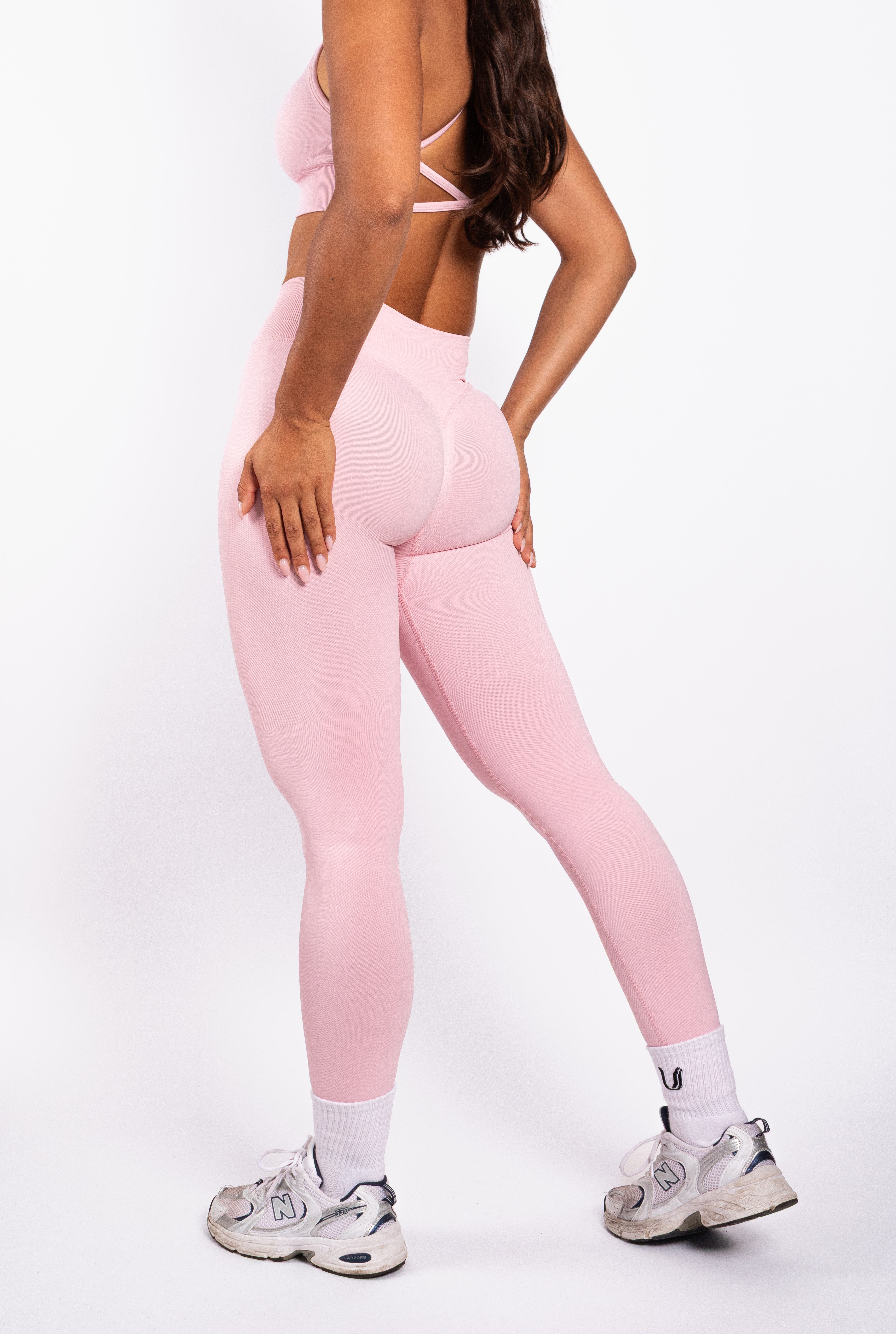 Beau | High Performance Leggings - Pink