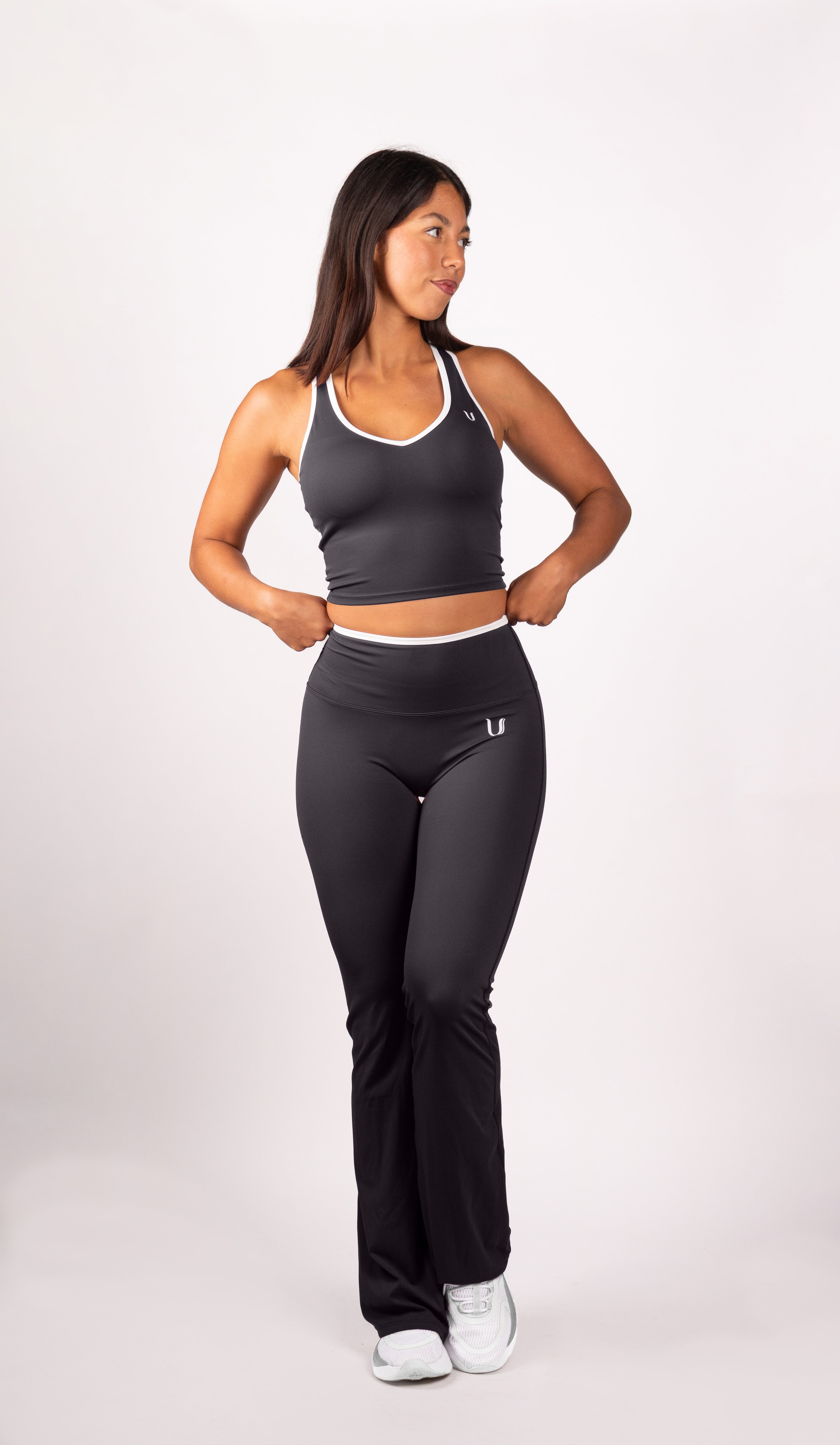 Ivy | Flare Legging – Black