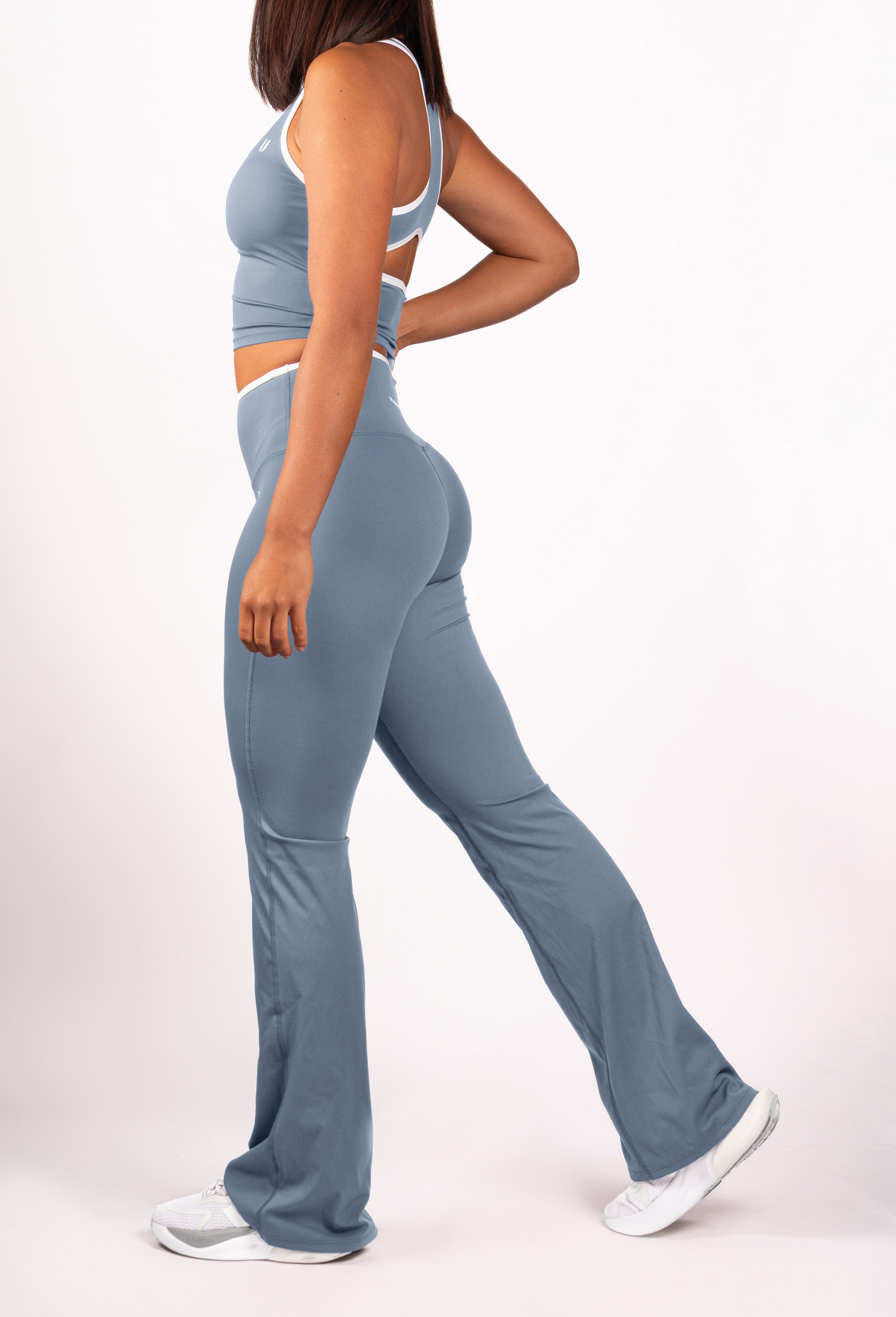 Ivy | Flare Legging – Light Blue