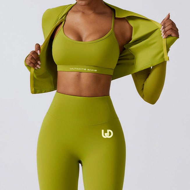 Hailey | Long Sleeve Top - Green